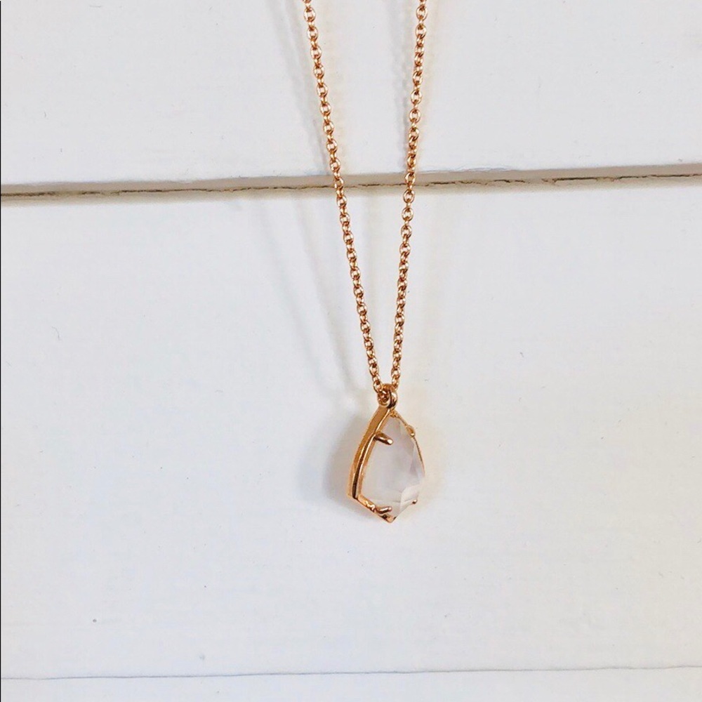 Kendra Scott Rose Gold Necklace